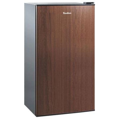 Холодильник барный 95 л Tesler в аренду, объем холодильной камеры 85 л, морозильное отделение 5 л, цвет черный, древесный
