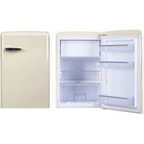 Холодильник барный Ретро 108 л в аренду, холодильная камера 93 л, морозильное отделение 13 л, бежевый цвет