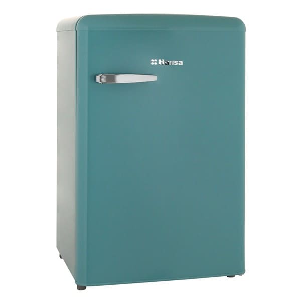 Холодильник барный Retro 108 л в аренду, холодильная камера 93 л, морозильное отделение 13 л, бирюзовый цвет
