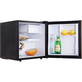 Холодильник барный 50 л Tesler в аренду, двухкамерный, холодильная камера 45 л, морозильное отделение 5 л, черный