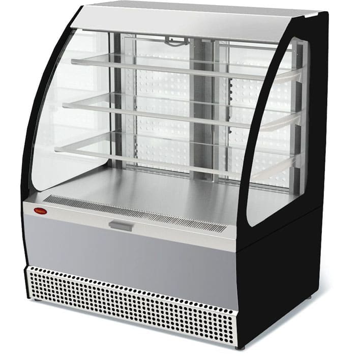 Витрина холодильная Veneto VSo-1.3 в аренду, открытая для самообслуживания