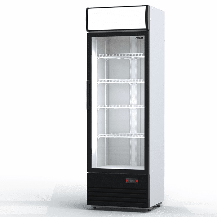 Морозильный шкаф 600 л Премьер PR в аренду, низкотемпературный, рекламный верх