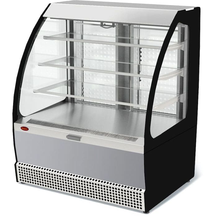 Холодильная горка Veneto 1305 мм в аренду, открытая, температурный режим +1 +10 градусов, для самообслуживания