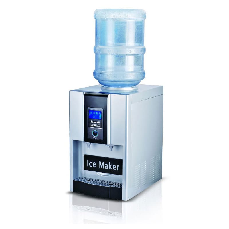 Кулер для воды Dispenser в аренду, подача горячей, холодной воды, лед 15 кг сутки