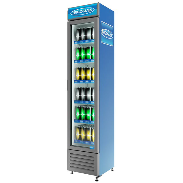 Холодильный шкаф Frigoglass Flex 130 HC в аренду, коммерческий, 166 л