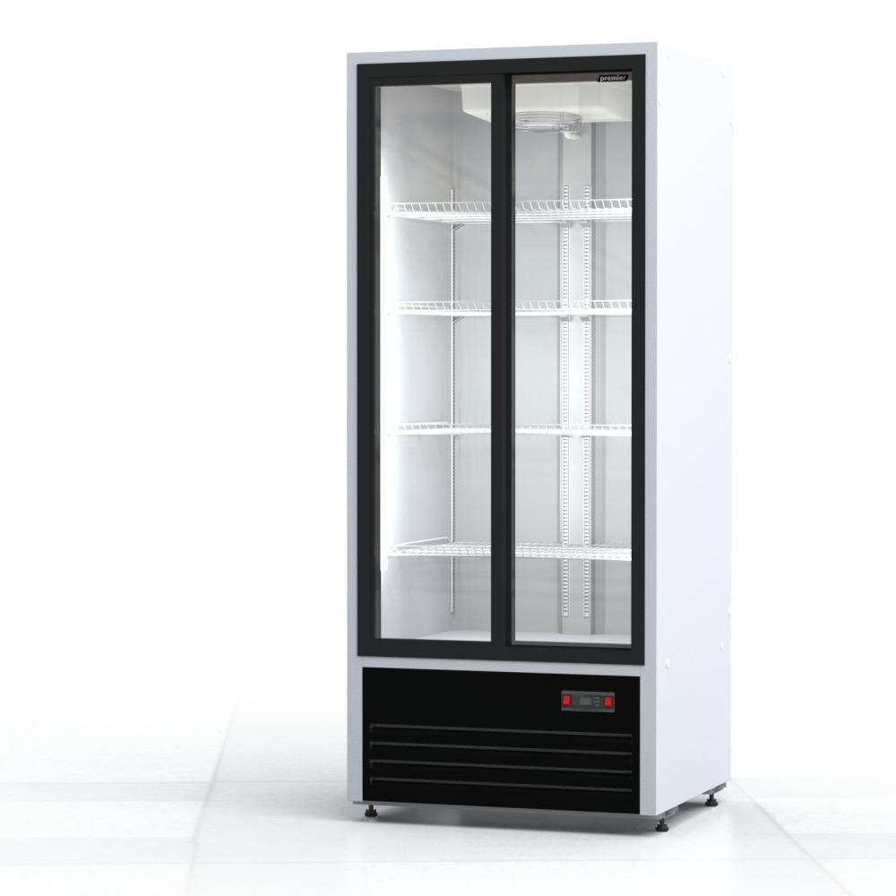 Холодильный шкаф Премьер 700 в аренду, универсальный, раздвижные двери